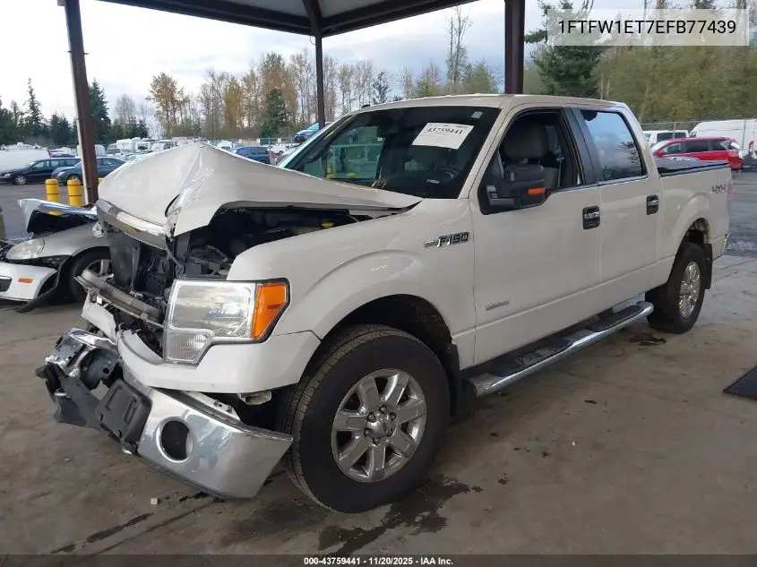 1FTFW1ET7EFB77439 2014 Ford F-150 Xlt