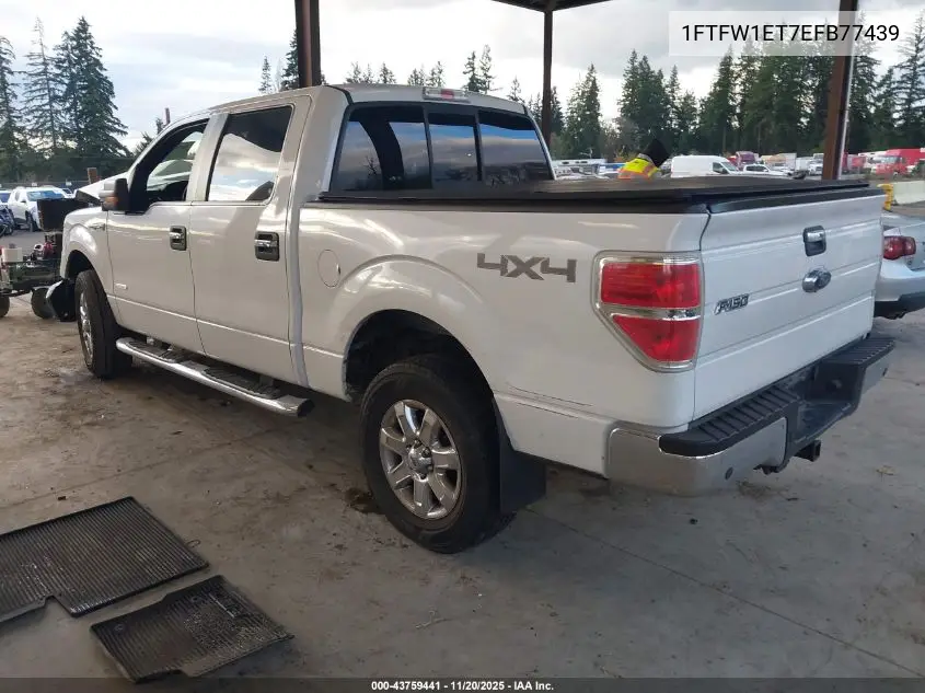 1FTFW1ET7EFB77439 2014 Ford F-150 Xlt