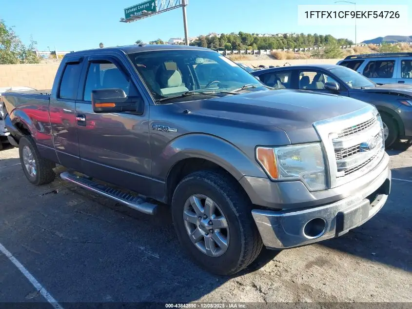1FTFX1CF9EKF54726 2014 Ford F-150 Fx2/Lariat/Stx/Xl/Xlt