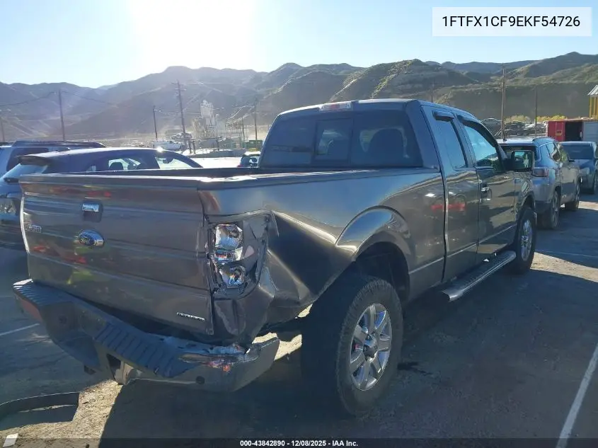 1FTFX1CF9EKF54726 2014 Ford F-150 Fx2/Lariat/Stx/Xl/Xlt