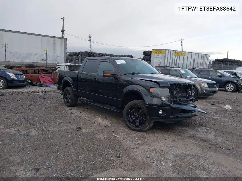 1FTFW1ET8EFA88642 2014 Ford F-150 Fx4