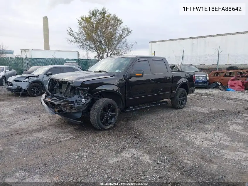 1FTFW1ET8EFA88642 2014 Ford F-150 Fx4