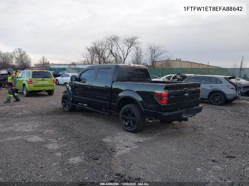 1FTFW1ET8EFA88642 2014 Ford F-150 Fx4