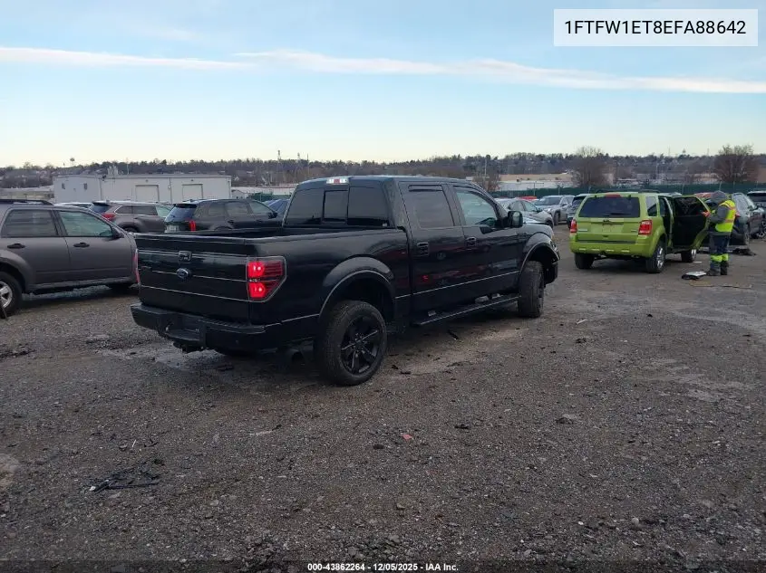 1FTFW1ET8EFA88642 2014 Ford F-150 Fx4
