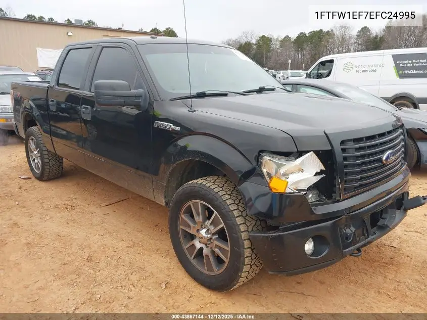 1FTFW1EF7EFC24995 2014 Ford F-150 Stx
