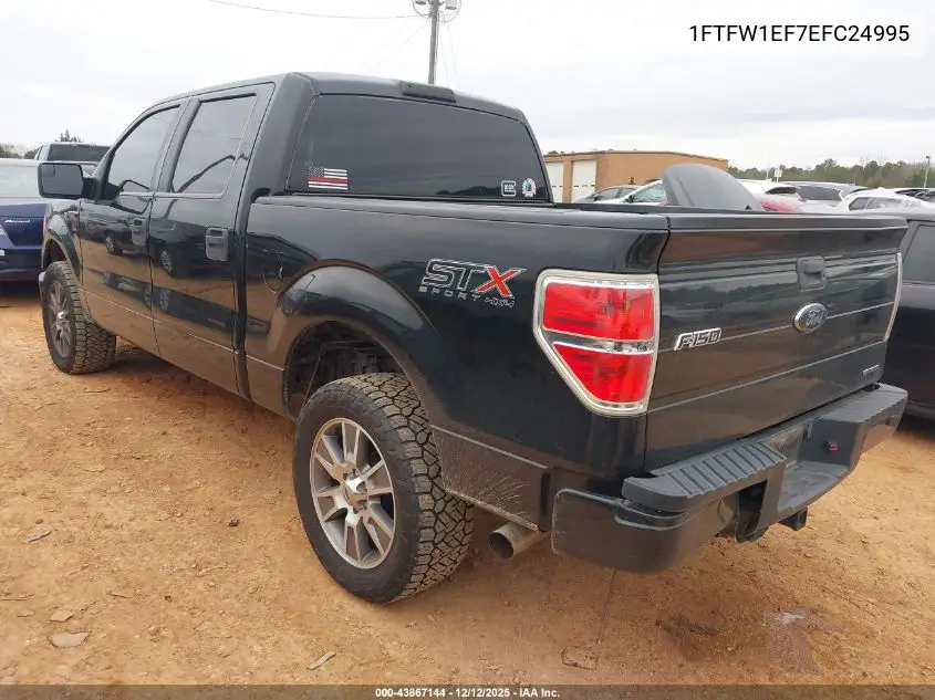 1FTFW1EF7EFC24995 2014 Ford F-150 Stx