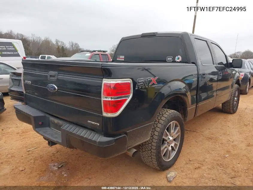 1FTFW1EF7EFC24995 2014 Ford F-150 Stx