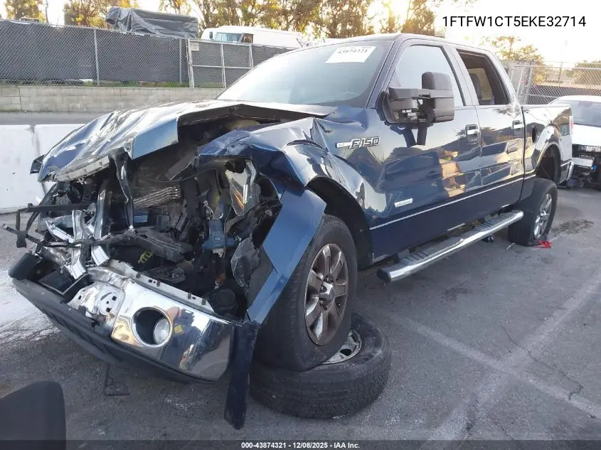 1FTFW1CT5EKE32714 2014 Ford F-150 Xlt