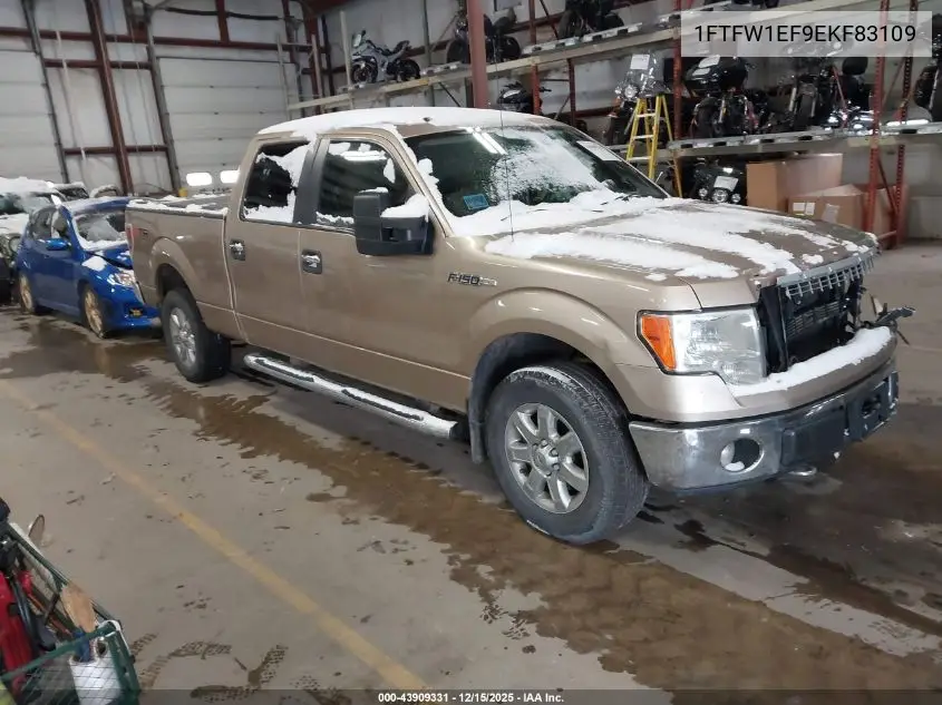 1FTFW1EF9EKF83109 2014 Ford F-150 Xlt