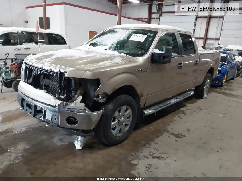 1FTFW1EF9EKF83109 2014 Ford F-150 Xlt