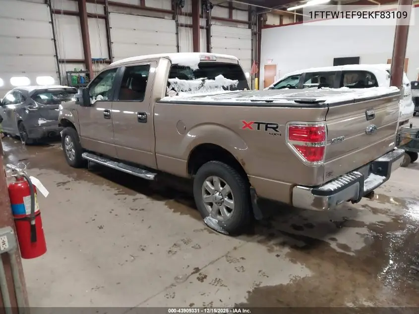 1FTFW1EF9EKF83109 2014 Ford F-150 Xlt