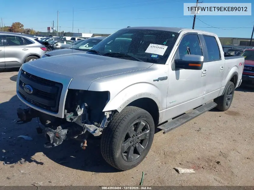 1FTFW1ET9EKE89012 2014 Ford F-150 Fx4