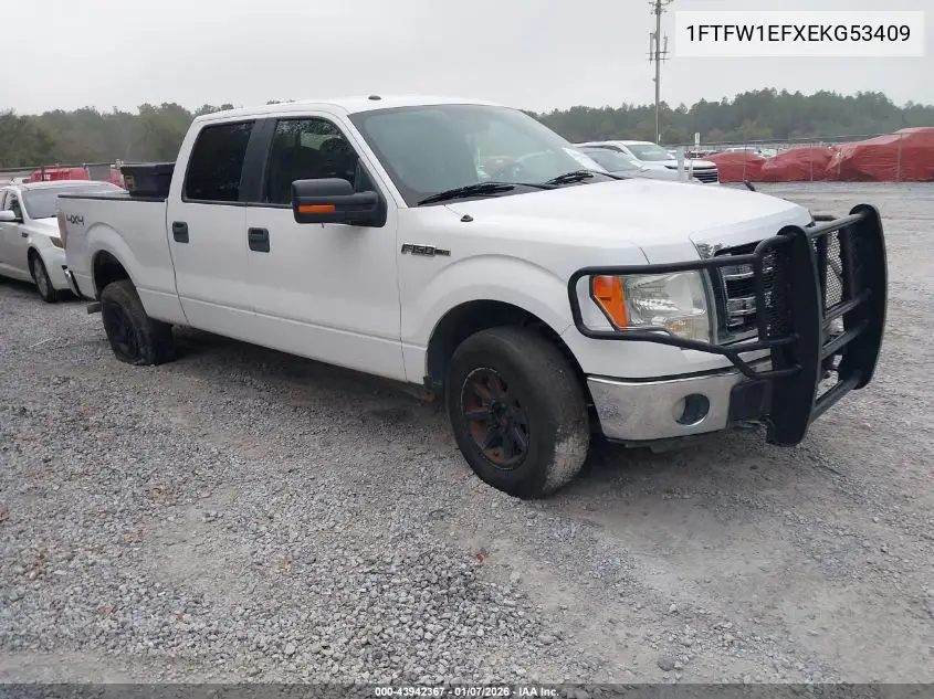 1FTFW1EFXEKG53409 2014 Ford F-150 Xlt