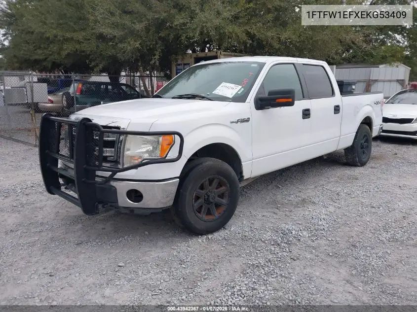1FTFW1EFXEKG53409 2014 Ford F-150 Xlt