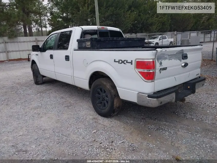 1FTFW1EFXEKG53409 2014 Ford F-150 Xlt