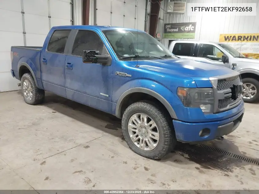 1FTFW1ET2EKF92658 2014 Ford F-150 Fx4