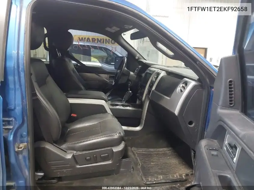 1FTFW1ET2EKF92658 2014 Ford F-150 Fx4