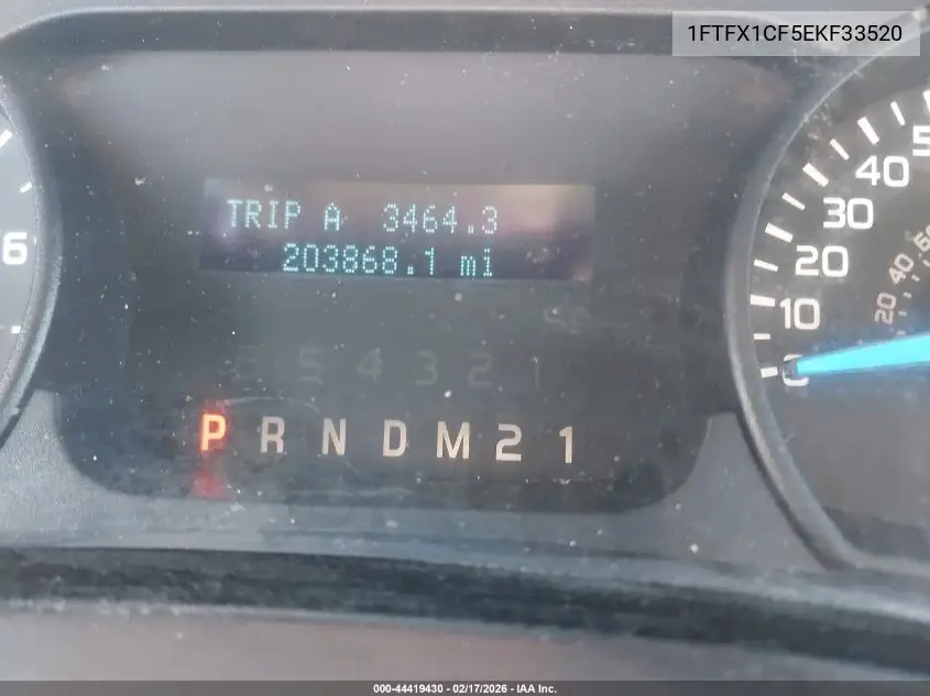 1FTFX1CF5EKF33520 2014 Ford F-150 Xl