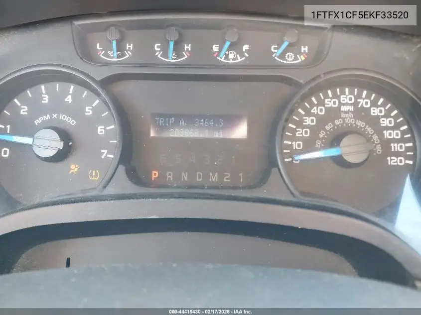 1FTFX1CF5EKF33520 2014 Ford F-150 Xl