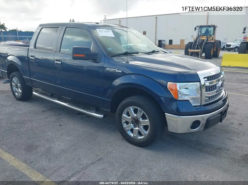 1FTEW1CM5EKF36320 2014 Ford F-150 Xlt