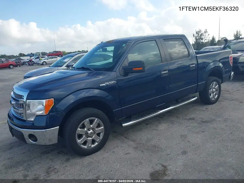 1FTEW1CM5EKF36320 2014 Ford F-150 Xlt