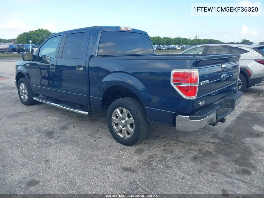 1FTEW1CM5EKF36320 2014 Ford F-150 Xlt