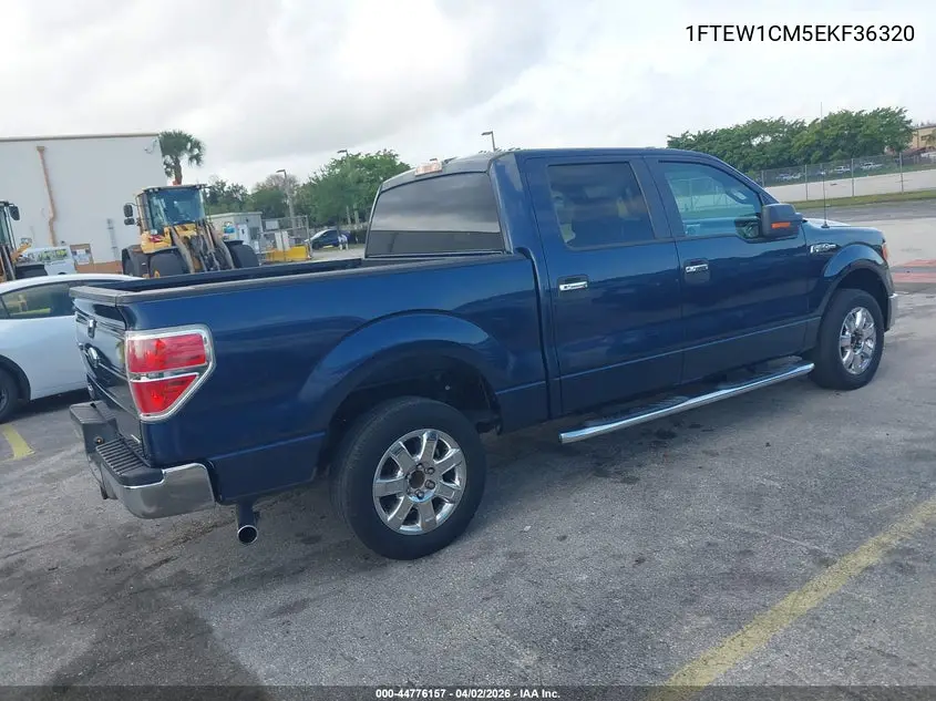 1FTEW1CM5EKF36320 2014 Ford F-150 Xlt