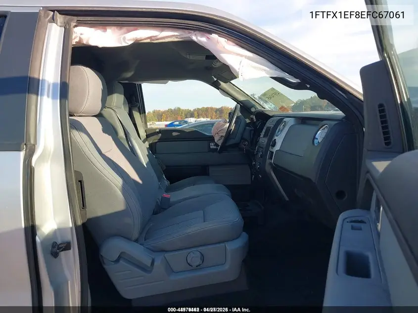 1FTFX1EF8EFC67061 2014 Ford F-150 Xlt