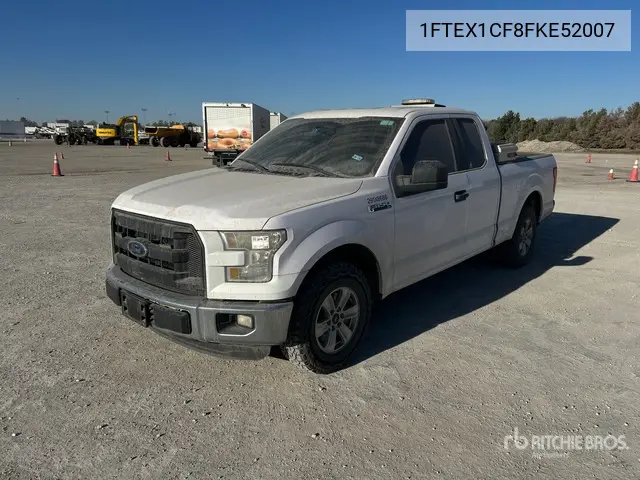1FTEX1CF8FKE52007 2015 Ford F-150 2015 Ford F-150 Xl 4X2 Extended Cab Pickup