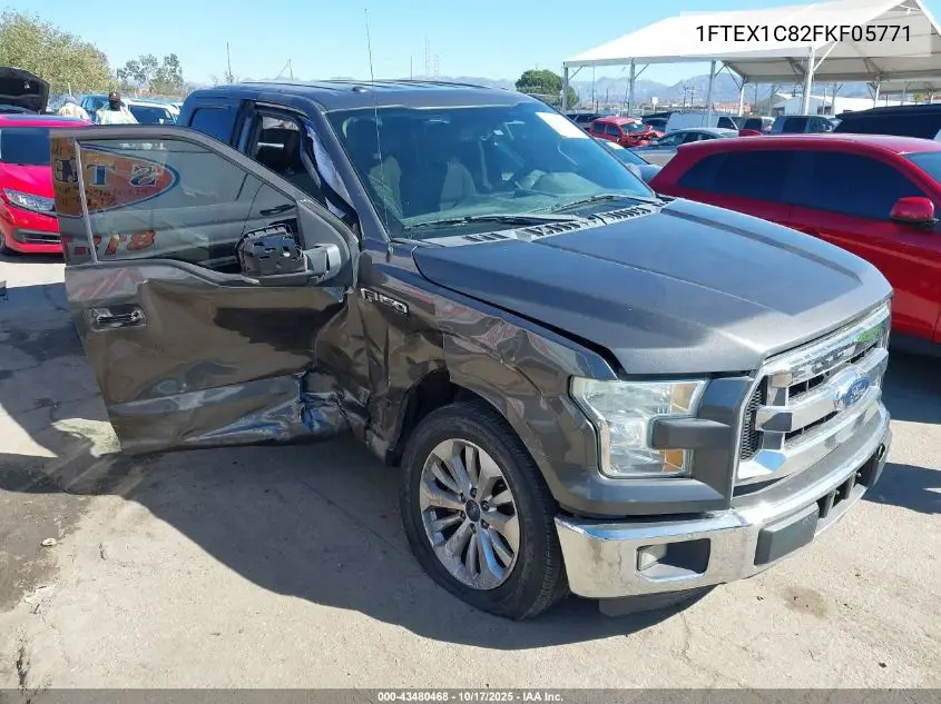 1FTEX1C82FKF05771 2015 Ford F-150 Xlt