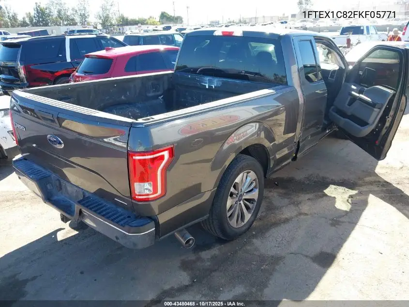 1FTEX1C82FKF05771 2015 Ford F-150 Xlt