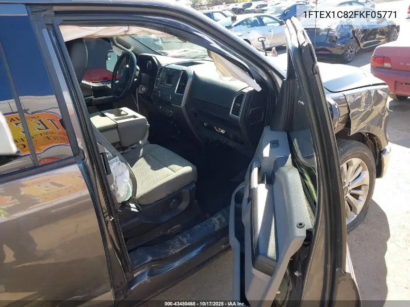 1FTEX1C82FKF05771 2015 Ford F-150 Xlt