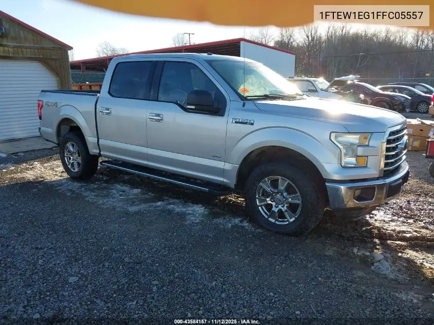 1FTEW1EG1FFC05557 2015 Ford F-150 Xlt