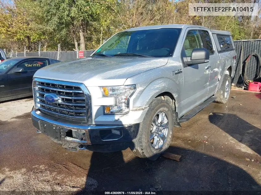 1FTFX1EF2FFA10415 2015 Ford F-150 Xlt