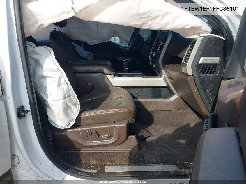1FTEW1EF1FFC86101 2015 Ford F-150 King Ranch
