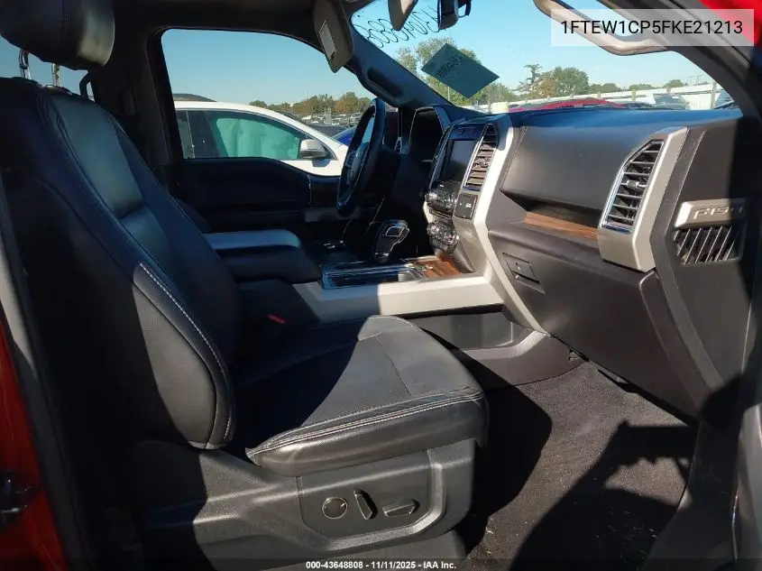 1FTEW1CP5FKE21213 2015 Ford F-150 Lariat