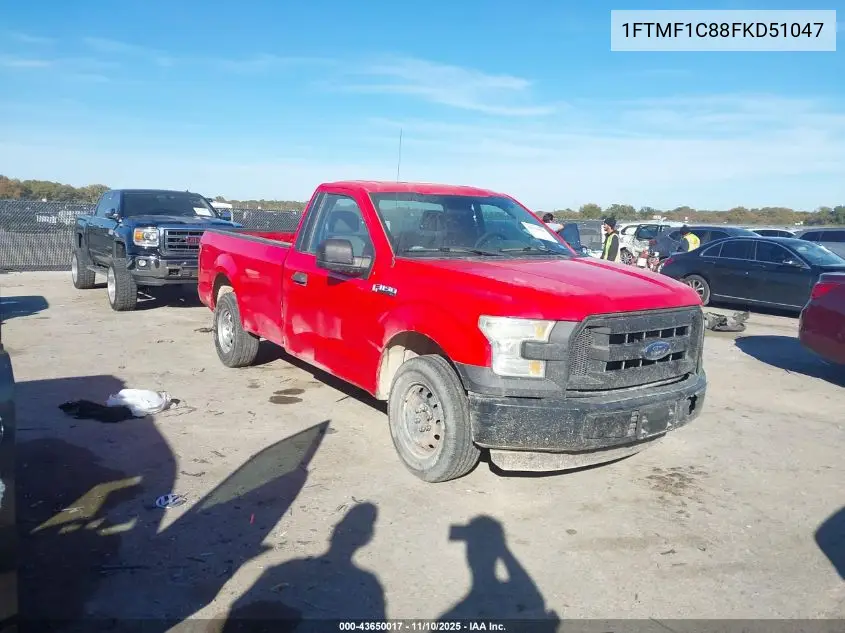 1FTMF1C88FKD51047 2015 Ford F-150 Xl