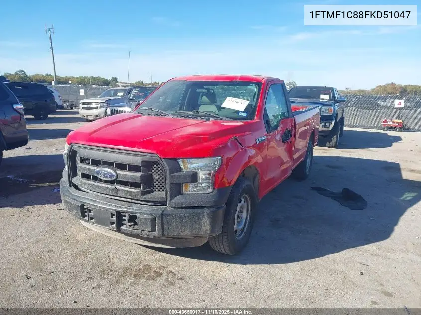 1FTMF1C88FKD51047 2015 Ford F-150 Xl