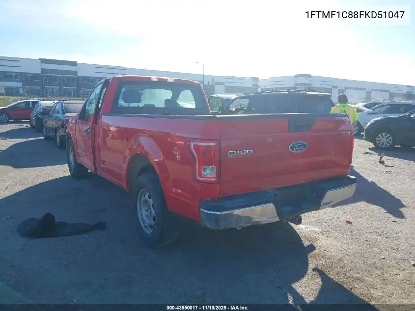 1FTMF1C88FKD51047 2015 Ford F-150 Xl