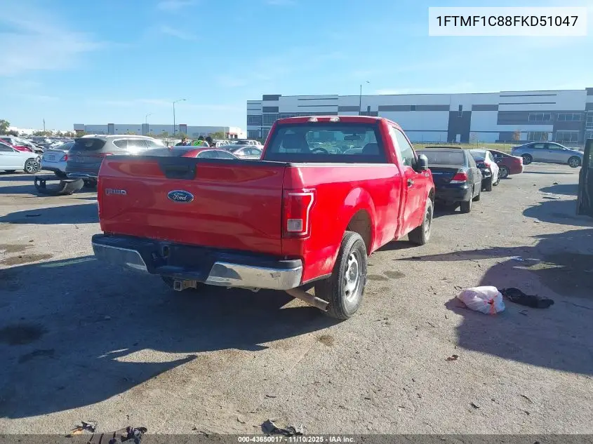 1FTMF1C88FKD51047 2015 Ford F-150 Xl