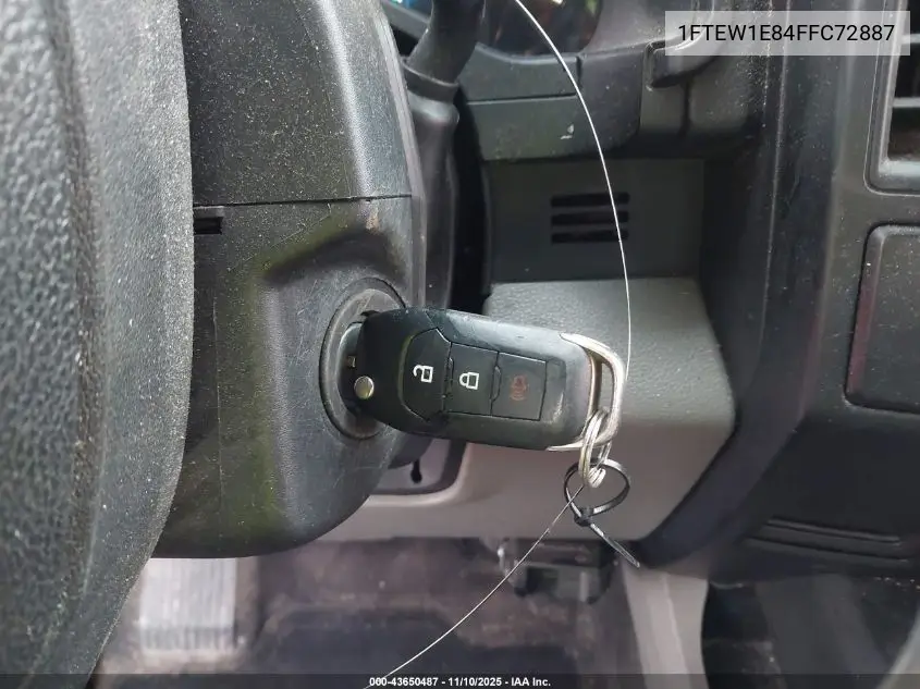 1FTEW1E84FFC72887 2015 Ford F-150 Xl