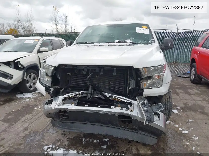 1FTEW1E84FFC72887 2015 Ford F-150 Xl