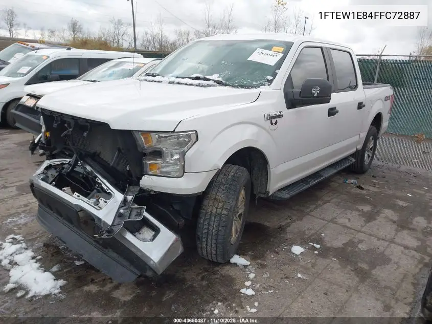 1FTEW1E84FFC72887 2015 Ford F-150 Xl