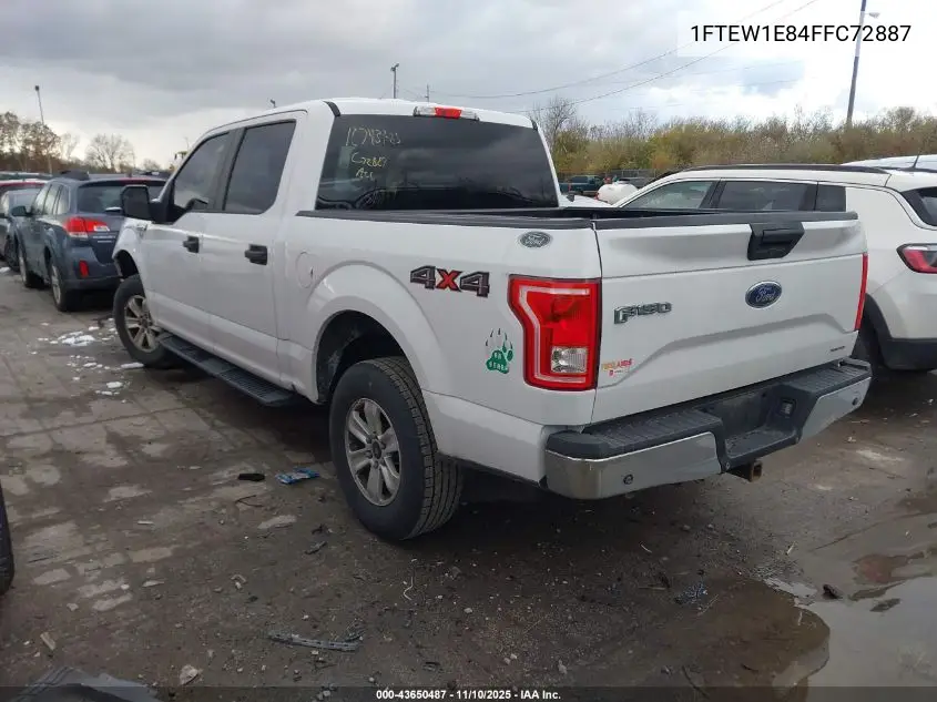 1FTEW1E84FFC72887 2015 Ford F-150 Xl