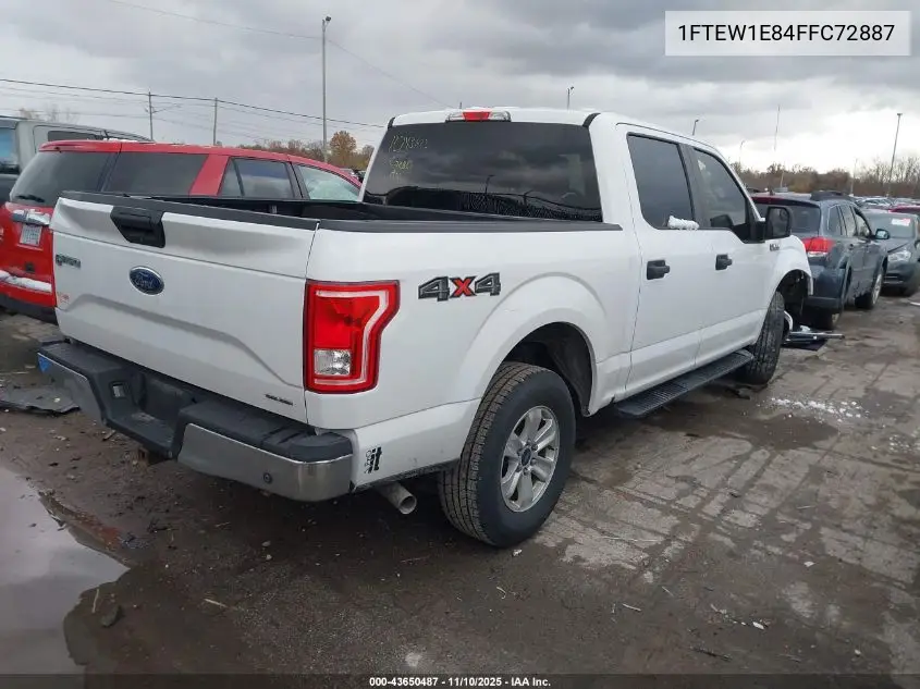 1FTEW1E84FFC72887 2015 Ford F-150 Xl