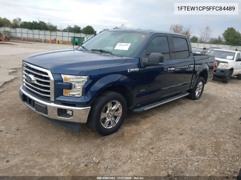 1FTEW1CP5FFC84489 2015 Ford F-150 Xlt