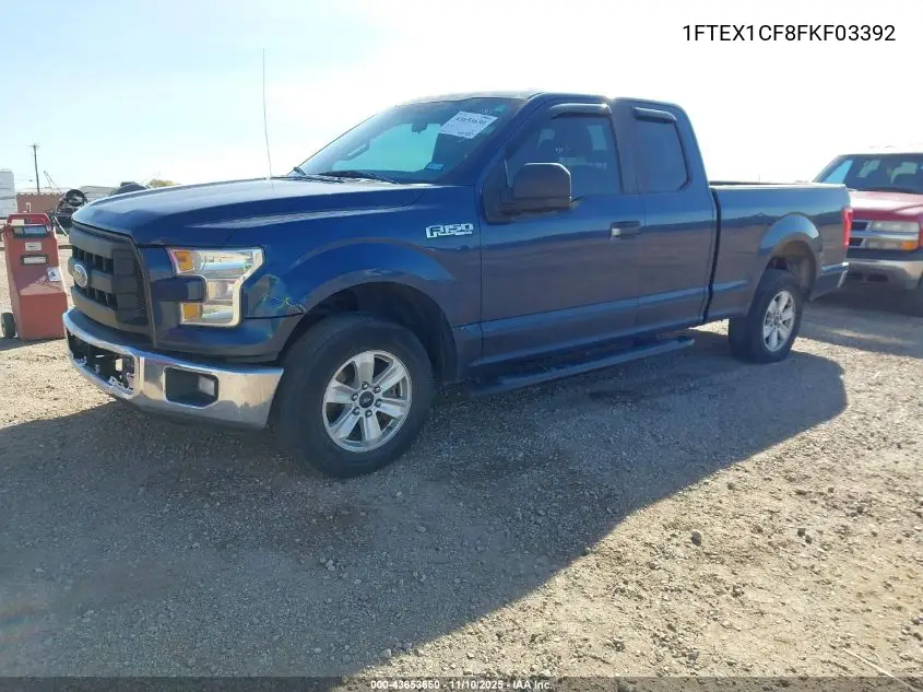 1FTEX1CF8FKF03392 2015 Ford F-150 Xl