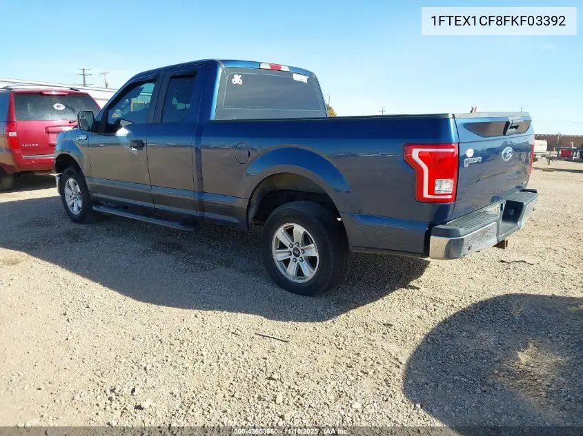 1FTEX1CF8FKF03392 2015 Ford F-150 Xl