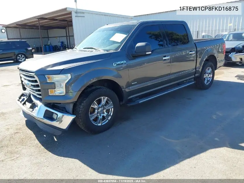 1FTEW1CP8FKD16875 2015 Ford F-150 Xlt