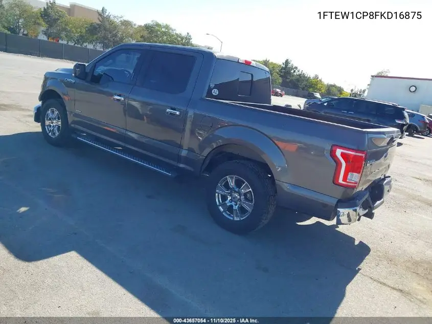 1FTEW1CP8FKD16875 2015 Ford F-150 Xlt